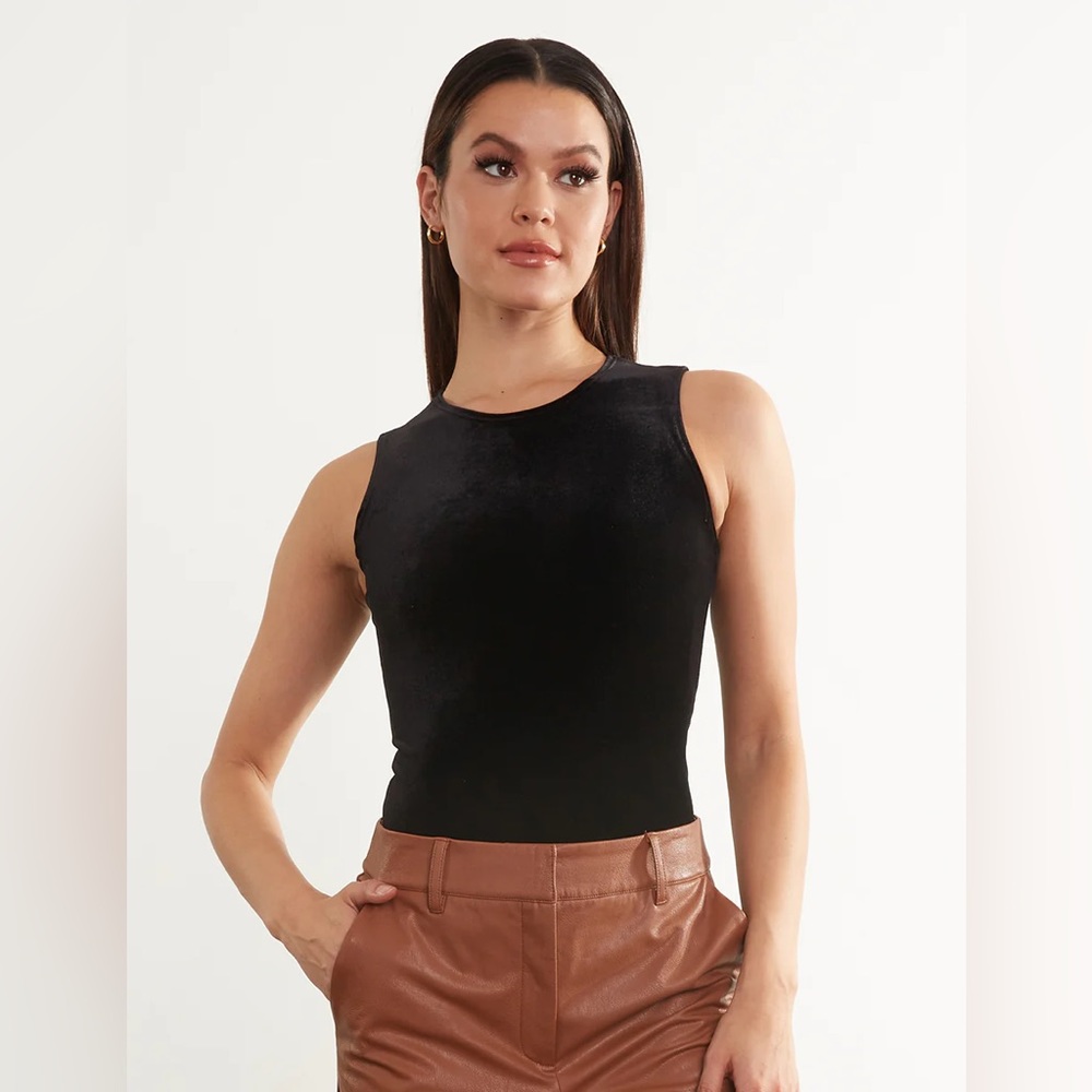COMMANDO Velvet Signature Bodysuit | Size S